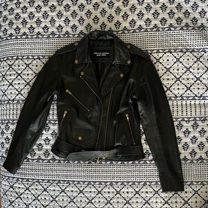 leather jacket